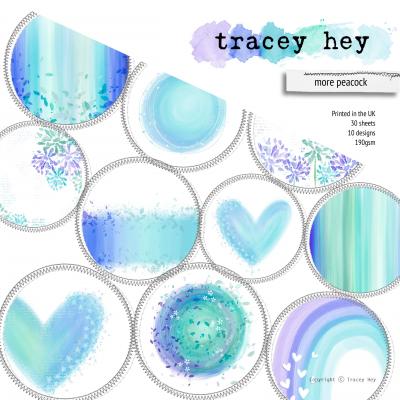 Tracey Hey Paper Pad -  More Peacock